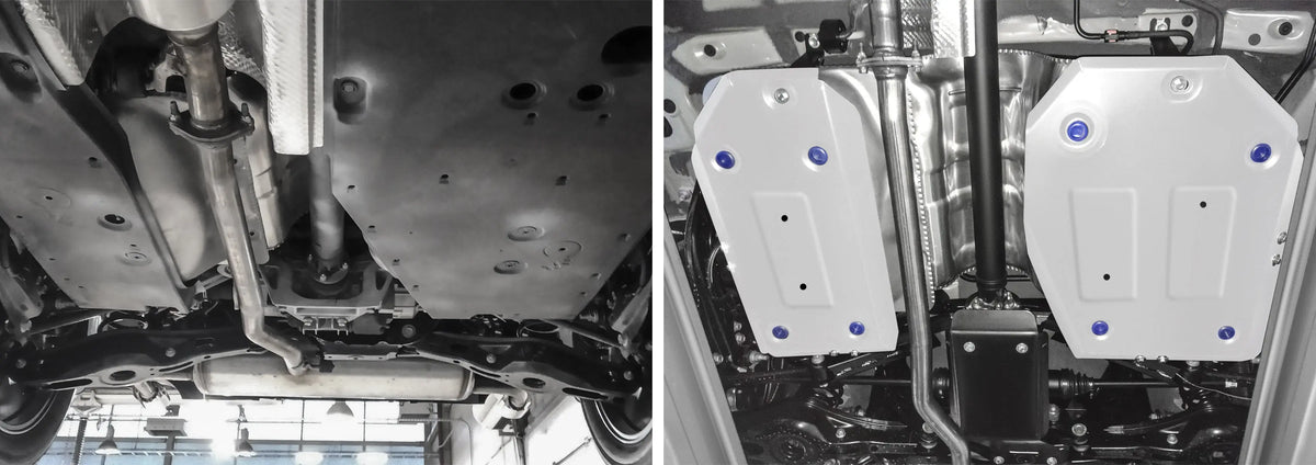 RIVAL 4X4 ALLOY FUEL TANK BASH PLATE - TOYOTA RAV 4 2019+