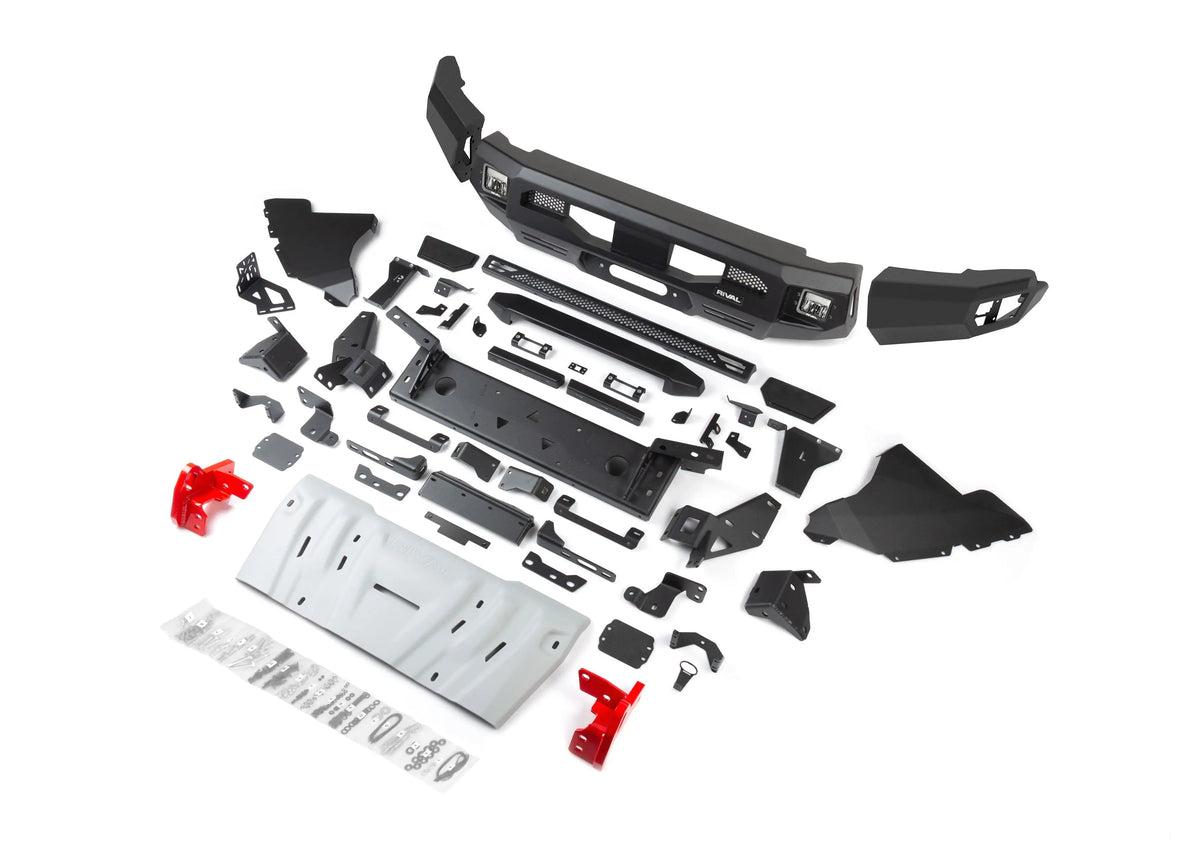 RIVAL 4X4 ALLOY FRONT BAR - TOYOTA LC PRADO 250 2024+