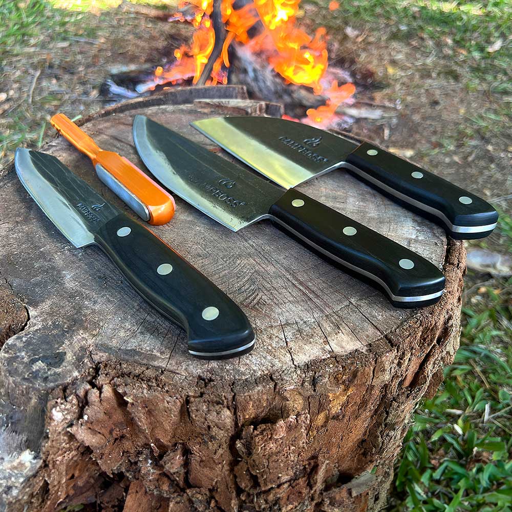 BossKnifeRollLogFire