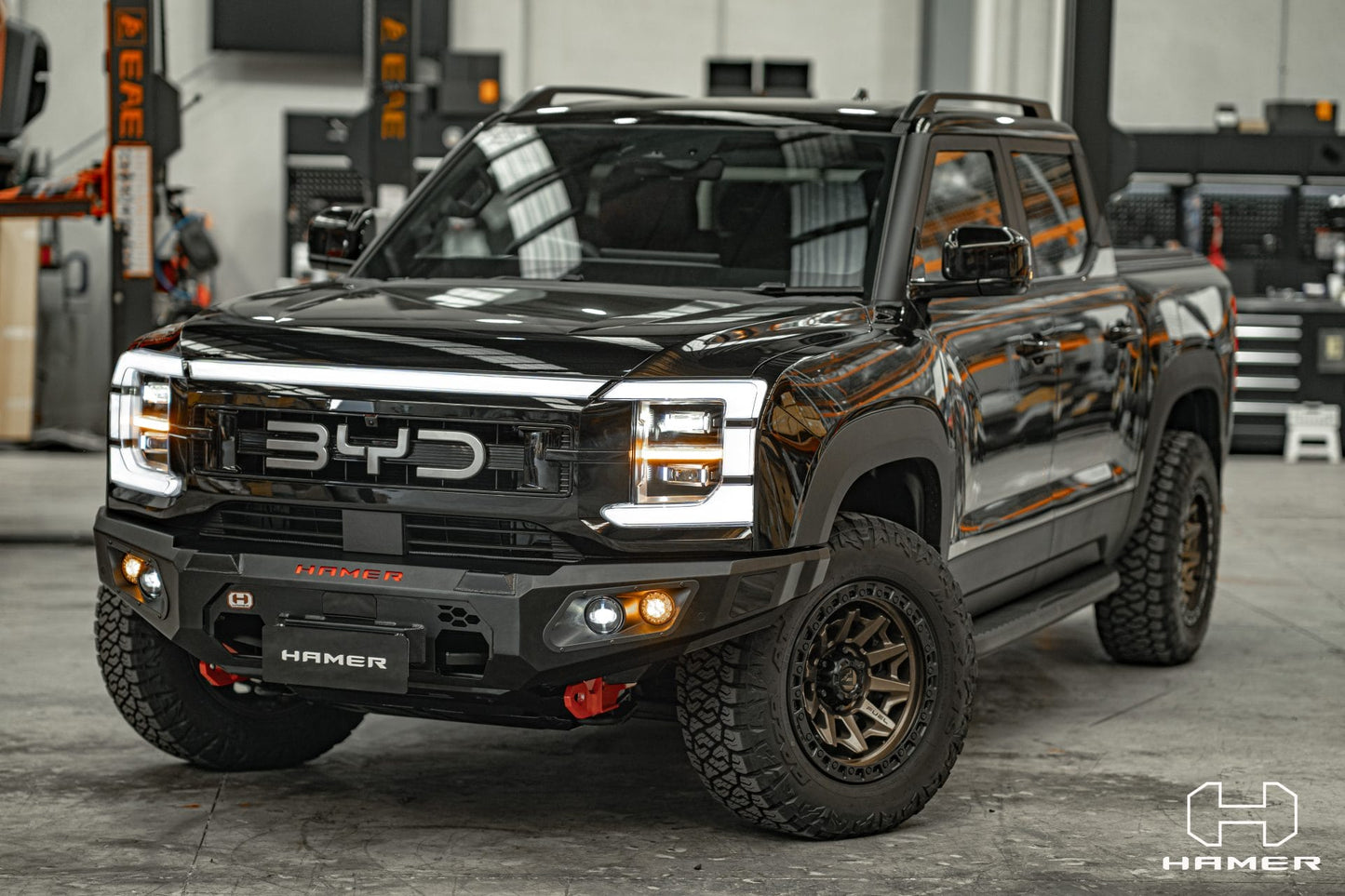 HAMER 4X4 KING SERIES BULL BAR - BYD SHARK 6 2024+