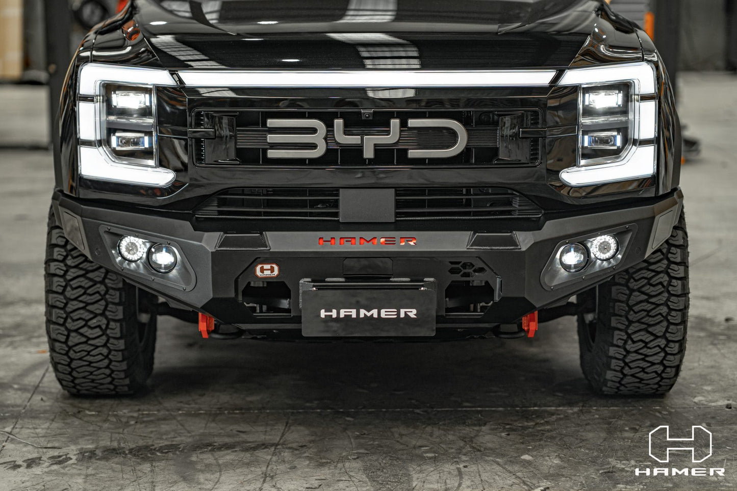 HAMER 4X4 KING SERIES BULL BAR - BYD SHARK 6 2024+