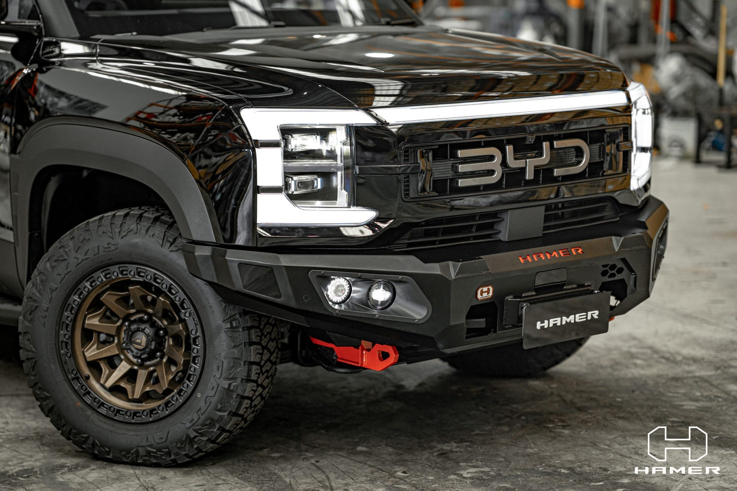 HAMER 4X4 KING SERIES BULL BAR - BYD SHARK 6 2024+