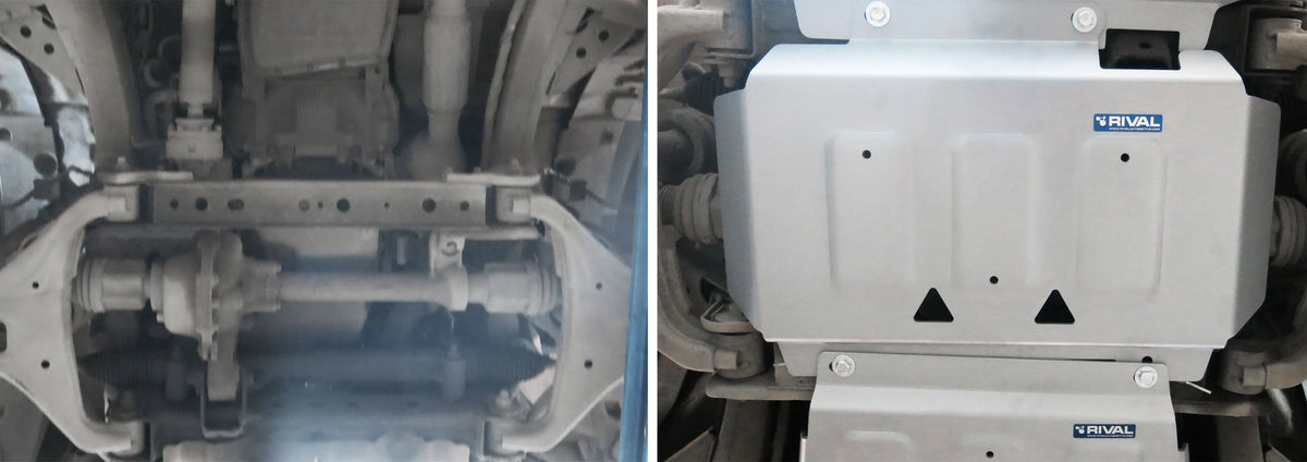 RIVAL 4X4 ALLOY ENGINE BASH PLATE - FORD RANGER 2012-2022/EVEREST 2015-2022/MAZDA BT50 2011-2020
