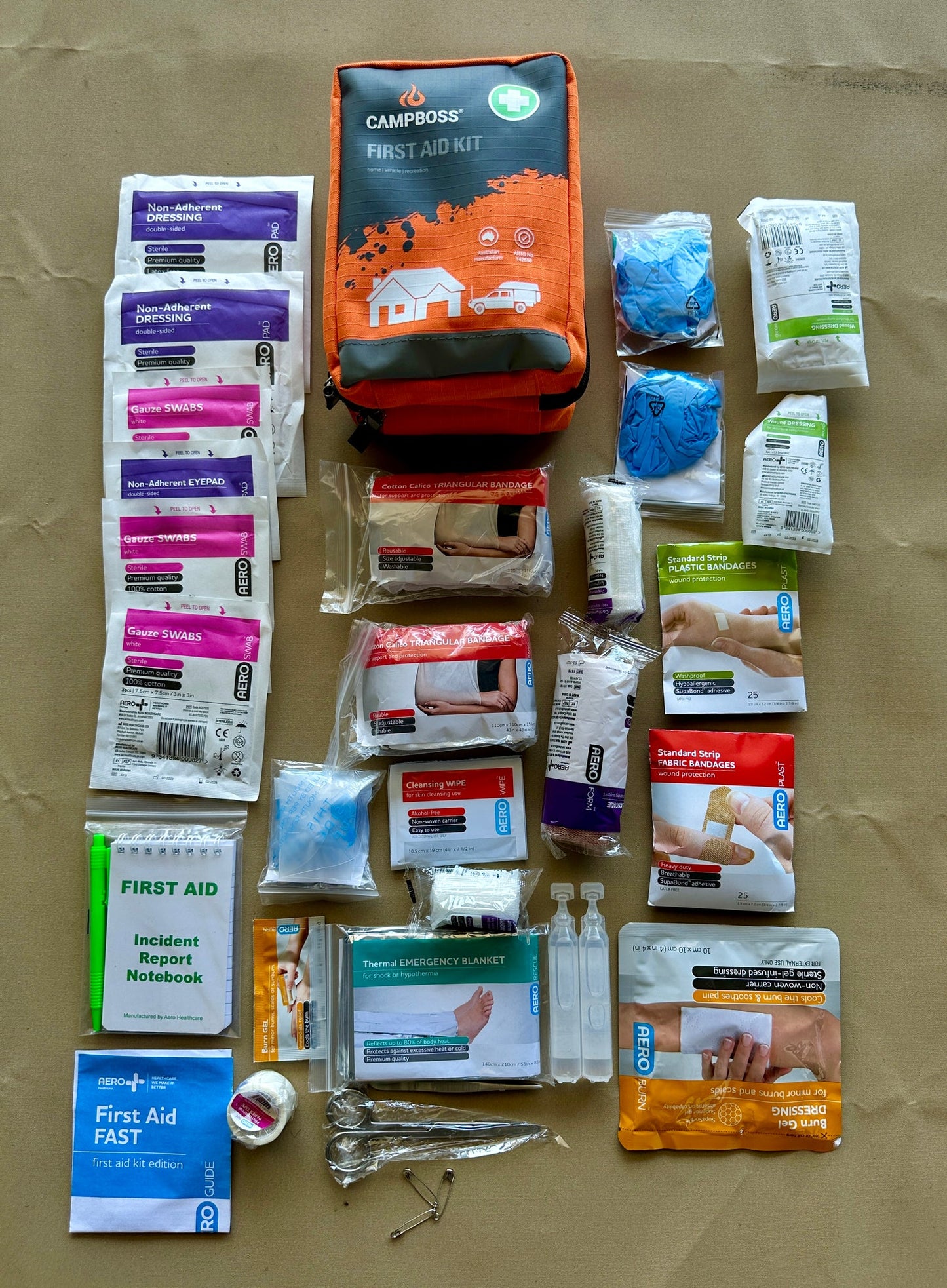 firstaid recovery kit
