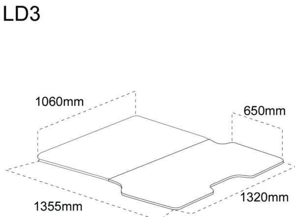LD3 DIMENSIONS