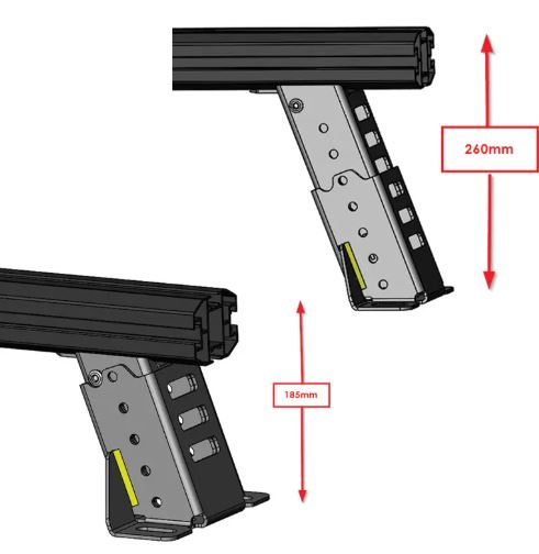 HSP 4X4 LOAD RACK JNR - NISSAN NAVARA D27 2026+