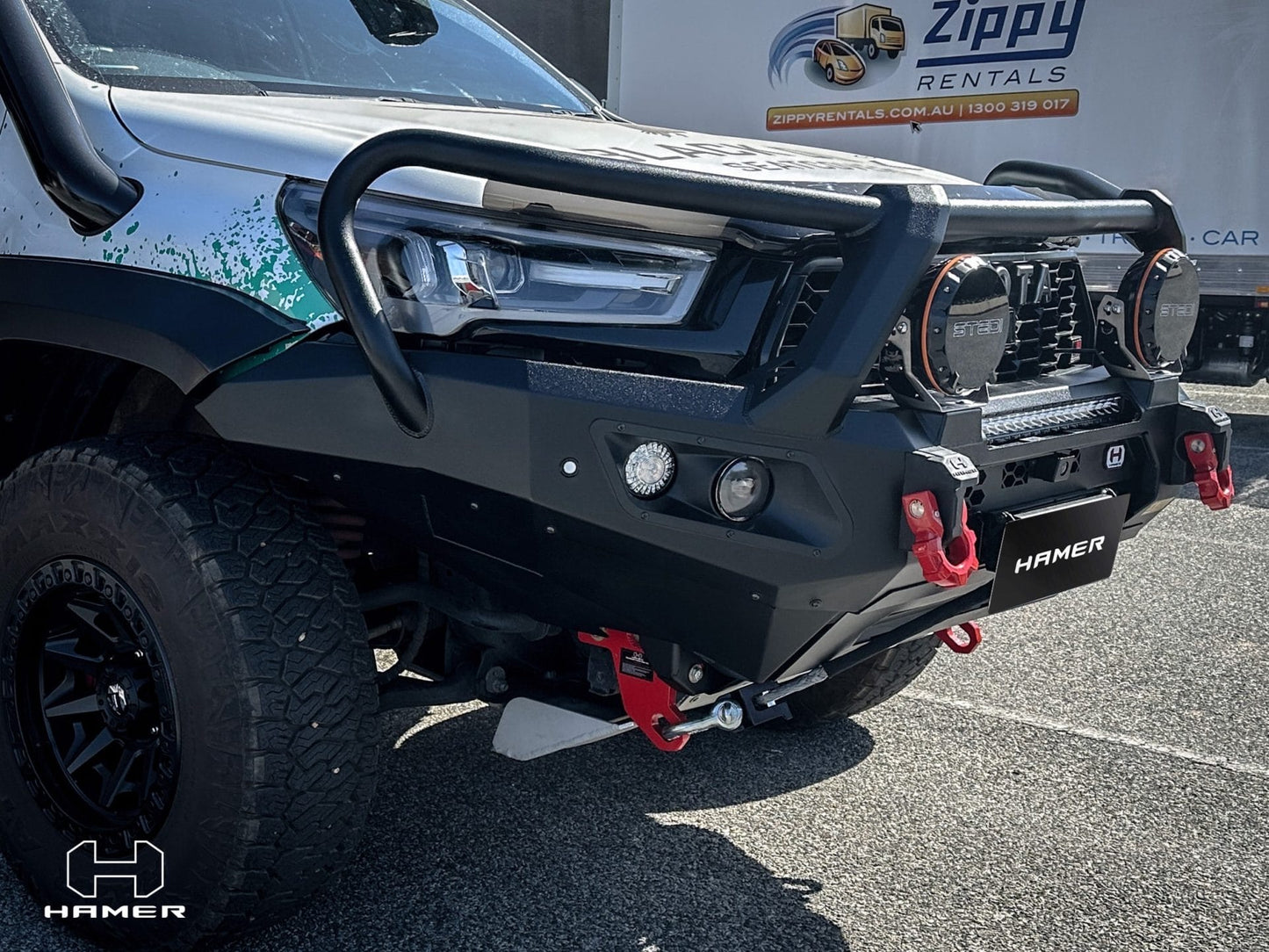 Hamer bull bar front