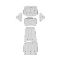 RIVAL 4X4 ALLOY - SET OF 5 BASH PLATES - FORD RANGER 2012-2022