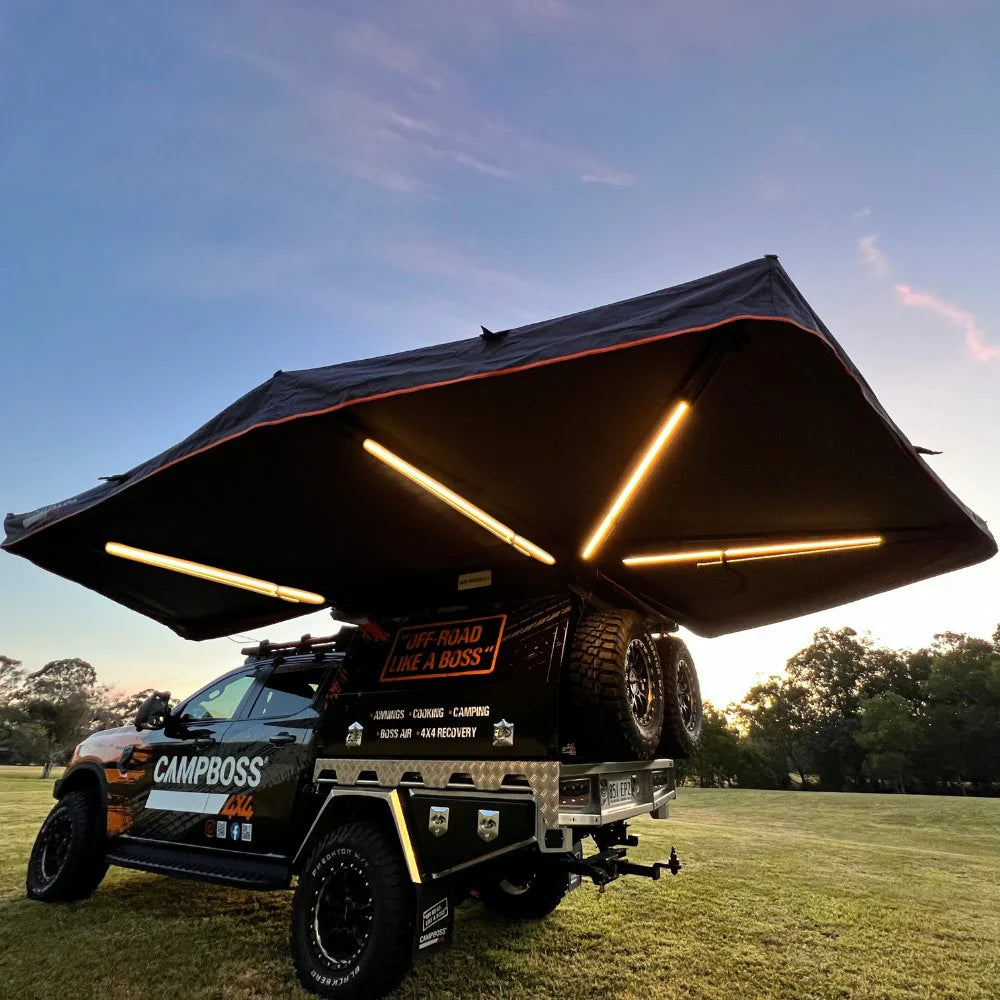 boss-shadow270-xl-awning-with-zip-rooftop-tent-entry