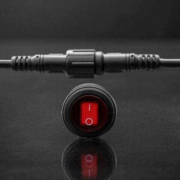 dual connector plug play smart harnesstm high beam driving light