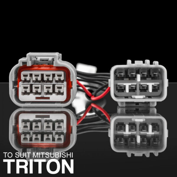 mitsubishi mq mr triton hid led headlight