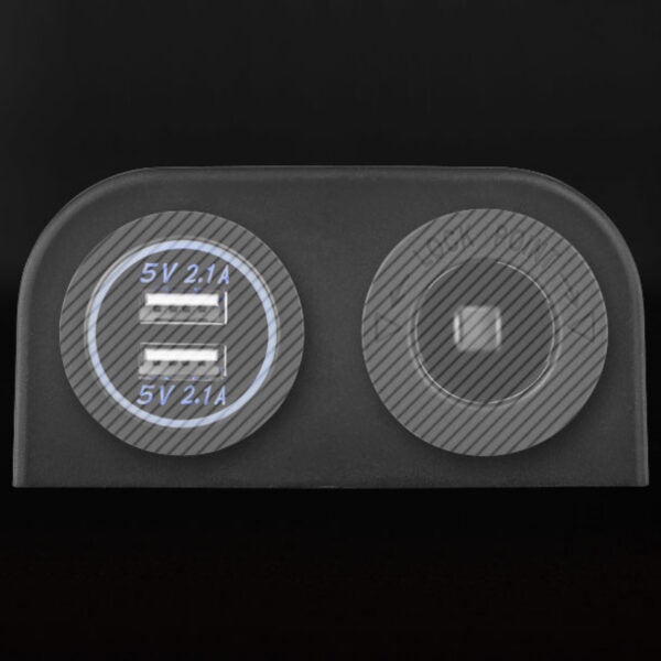 surface mounted single gauge