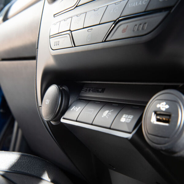 switch panel holder housing for rocker switches