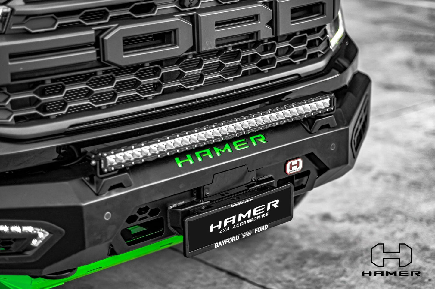 HAMER 4X4 ATLAS SERIES BULL BAR - FORD RANGER RAPTOR NEXT GEN 2022+