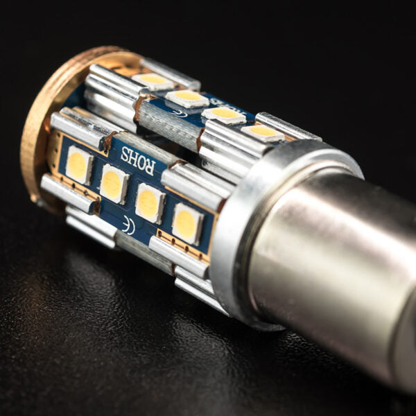 2-pack ba15d 1157 p21 5w bay15d 20smd 3030