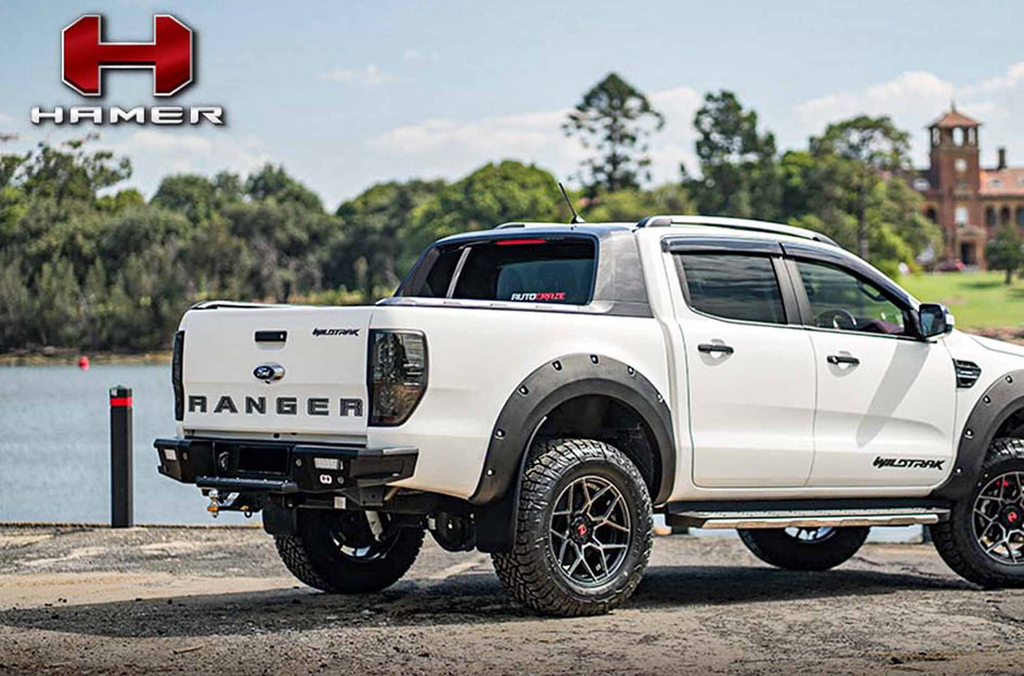 HAMER 4X4 M SERIES REAR BAR - FORD RANGER PX2-PX3 2015-2022