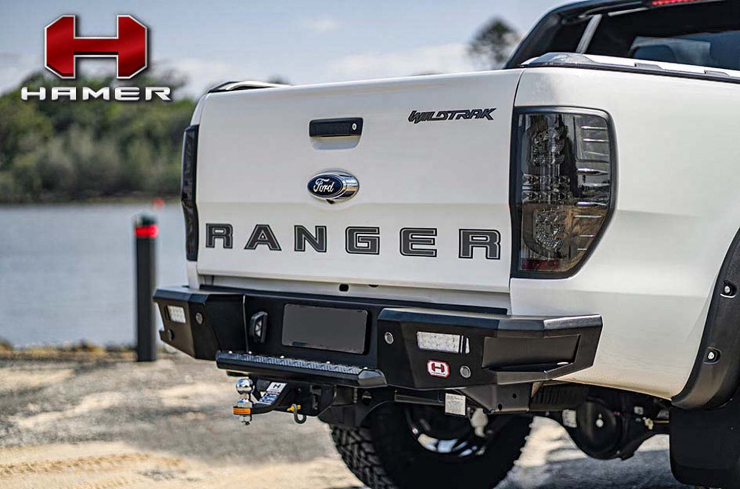 HAMER 4X4 M SERIES REAR BAR - FORD RANGER PX2-PX3 2015-2022