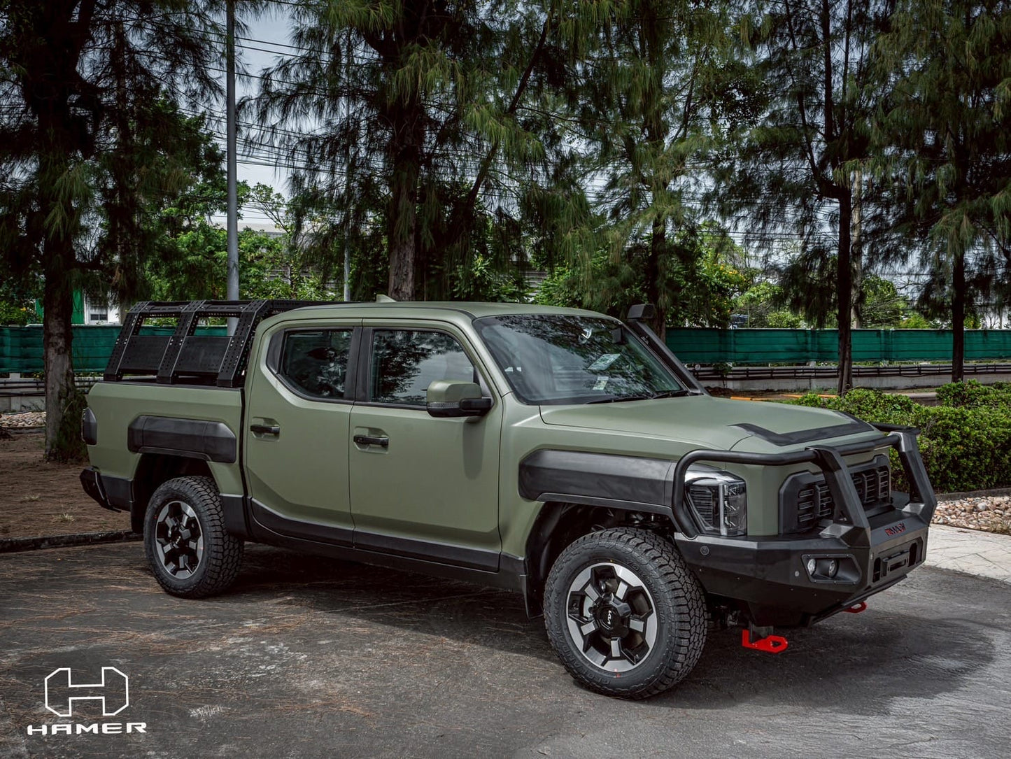 HAMER 4X4 KING SERIES PLUS BULL BAR - KIA TASMAN 2025+