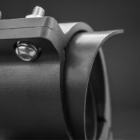 60mm-to-65mm tube clamp bull bar mounting brackets black