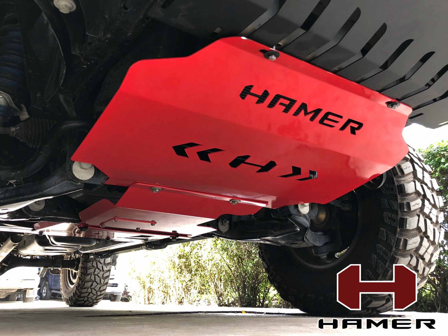 HAMER 4X4 3 PIECE UNDER PROTECTION PLATE