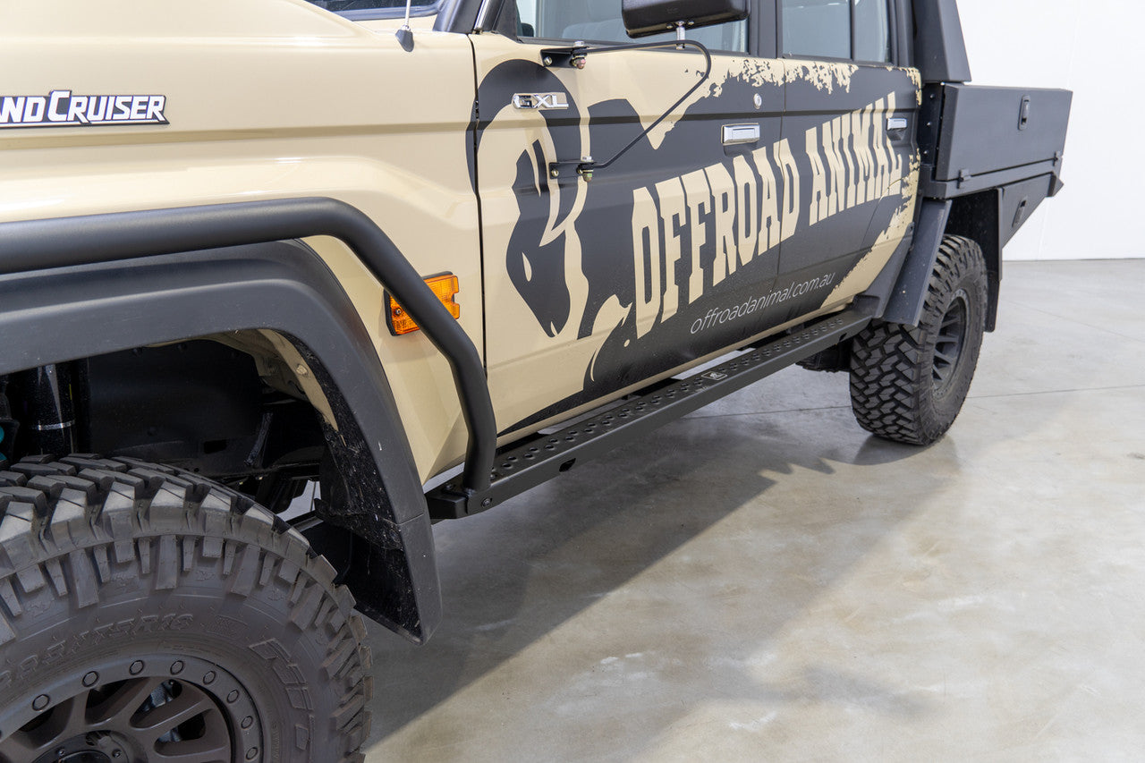 OFFROAD ANIMAL BRUSH BARS - TOYOTA LC79 DUAL CAB FACELIFT 2024+