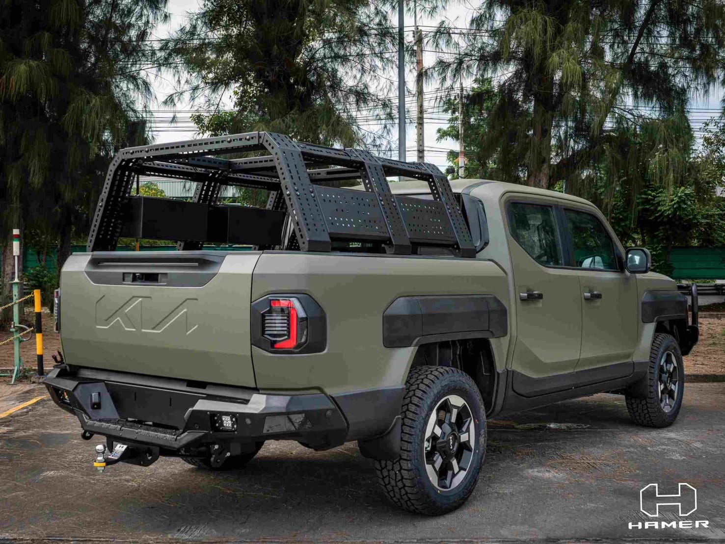 HAMER 4X4 NOVA REAR BAR - KIA TASMAN 2025+