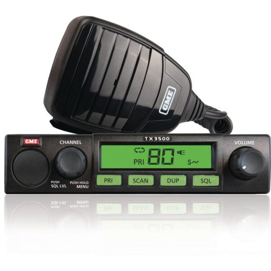 GME TX3500S UHF CB RADIO 5 WATT COMPACT WITH SCANSUITE