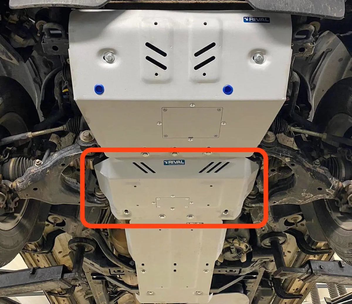 RIVAL 4X4 ALLOY ENGINE (PART 2) BASH PLATE - TOYOTA PRADO 150 2009+
