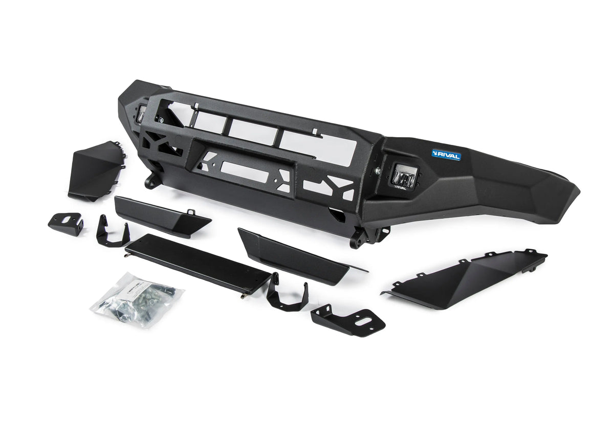 RIVAL 4X4 ALLOY FRONT BAR - FORD RANGER 2011-22 & EVEREST 2015-22