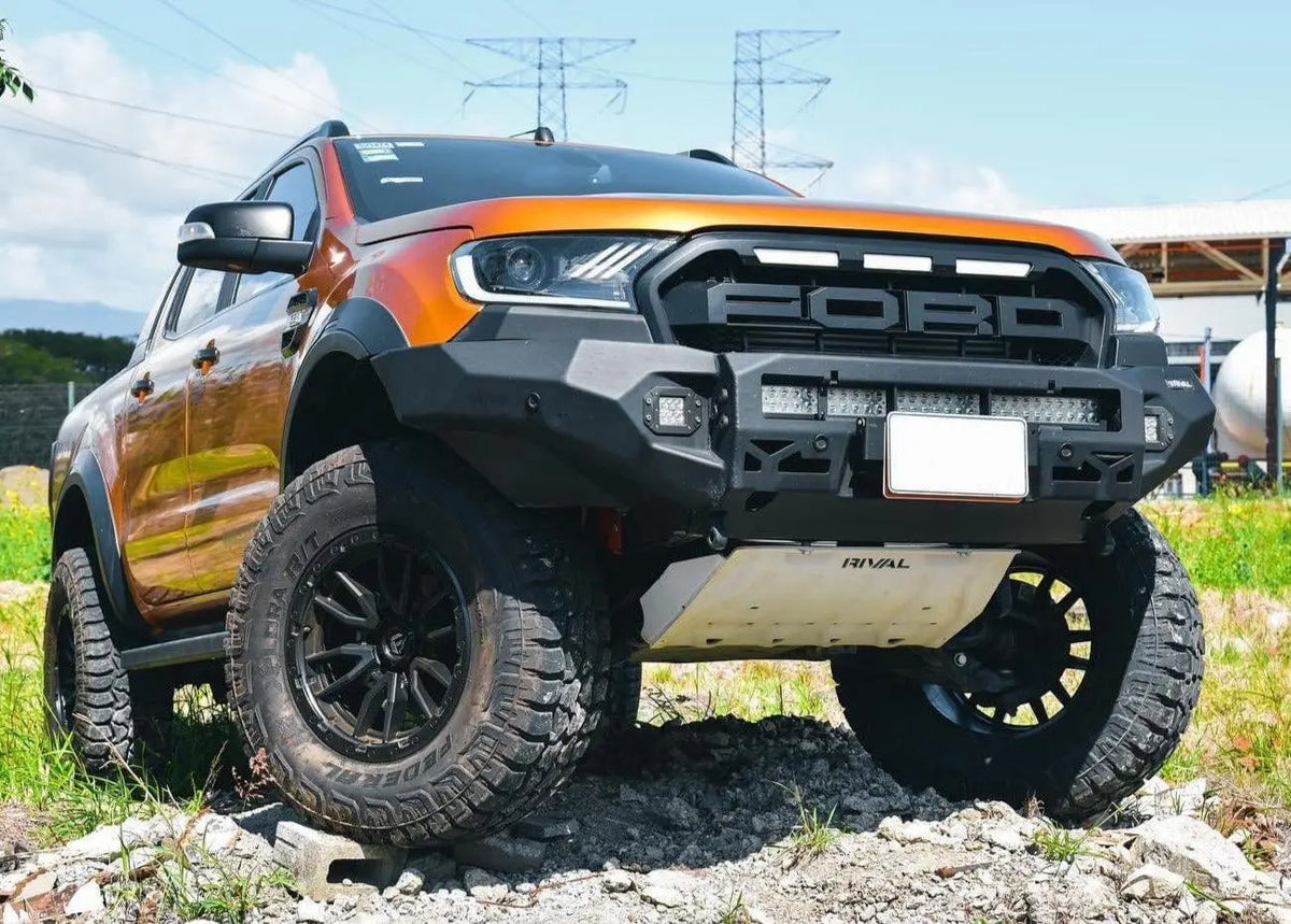 RIVAL 4X4 ALLOY FRONT BAR - FORD RANGER 2011-22 & EVEREST 2015-22