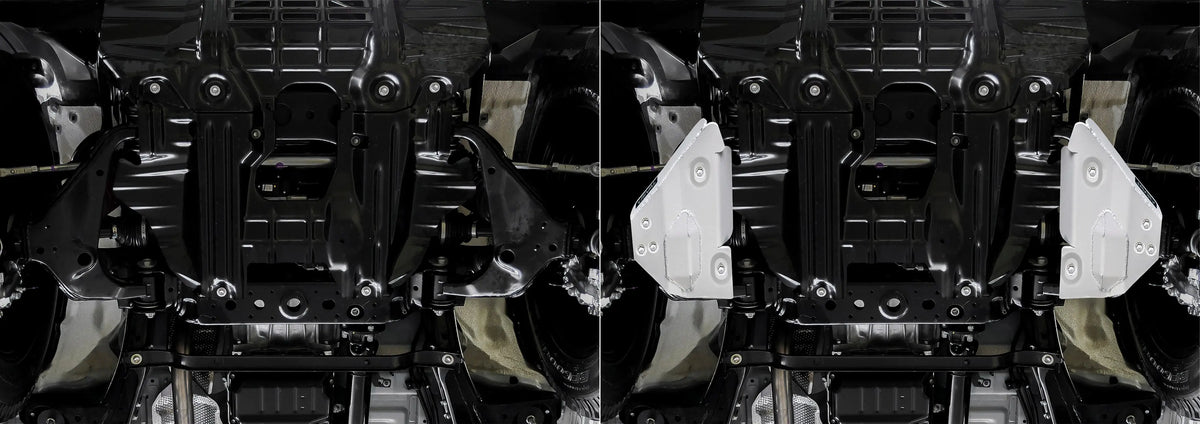 RIVAL 4X4 ALLOY LOWER CONTROL ARM BASH PLATES - TOYOTA HILUX 2015-2025