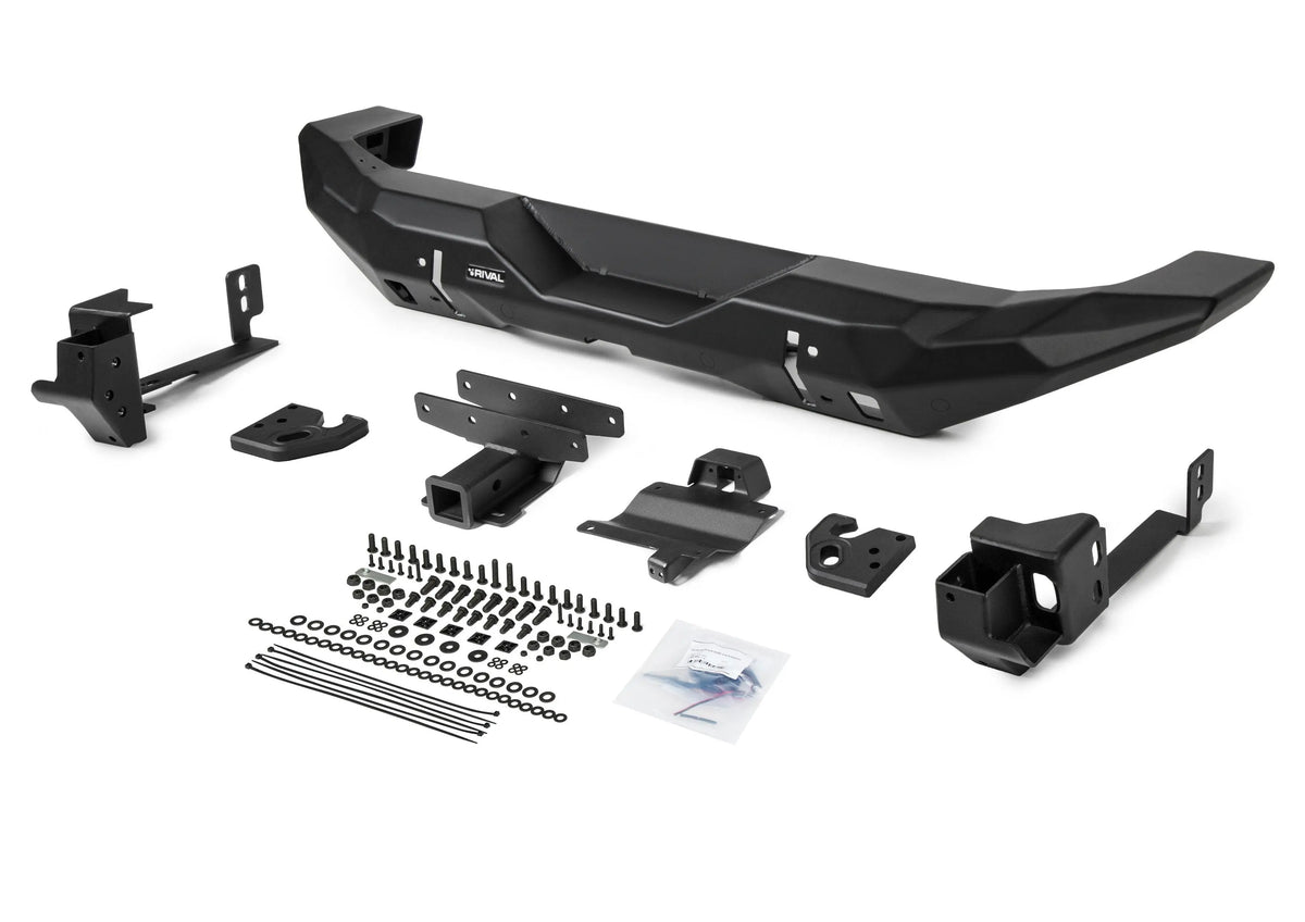 RIVAL 4X4 ALLOY REAR BAR - JEEP WRANGLER JL 2018+