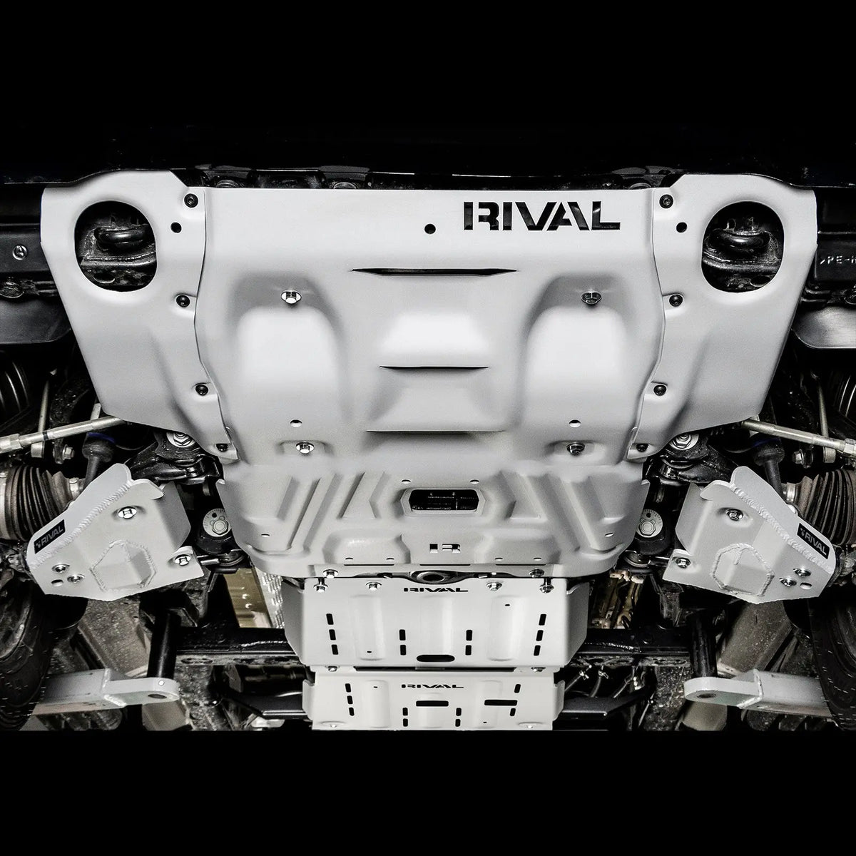 RIVAL 4X4 ALLOY ENGINE BASH PLATE - NEW DESIGN - TOYOTA HILUX/FORTUNER 2015-2025