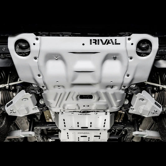 RIVAL 4X4 ALLOY ENGINE BASH PLATE - NEW DESIGN - TOYOTA HILUX/FORTUNER 2015-2025