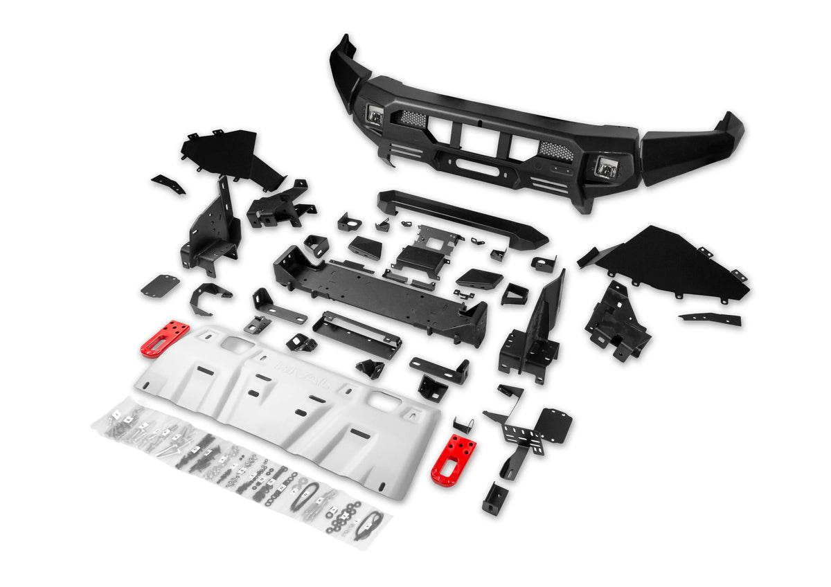 RIVAL 4X4 ALLOY FRONT BAR - FORD RANGER 2023+ NEXT GEN/EVEREST