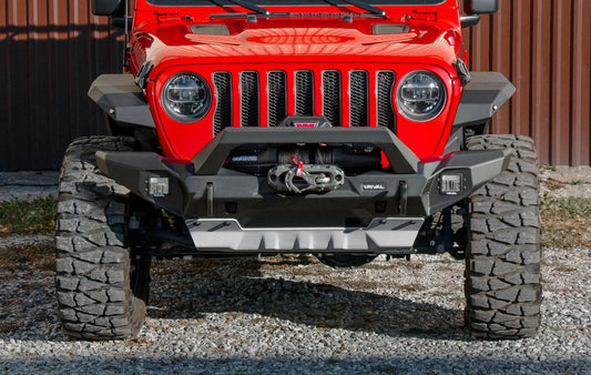 RIVAL 4X4 FRONT ALLOY BAR - JEEP WRANGLER 2007+ & GLADIATOR 2020+