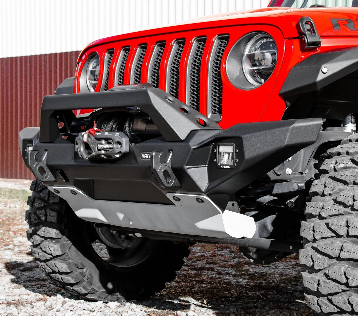 RIVAL 4X4 FRONT ALLOY BAR - JEEP WRANGLER 2007+ & GLADIATOR 2020+