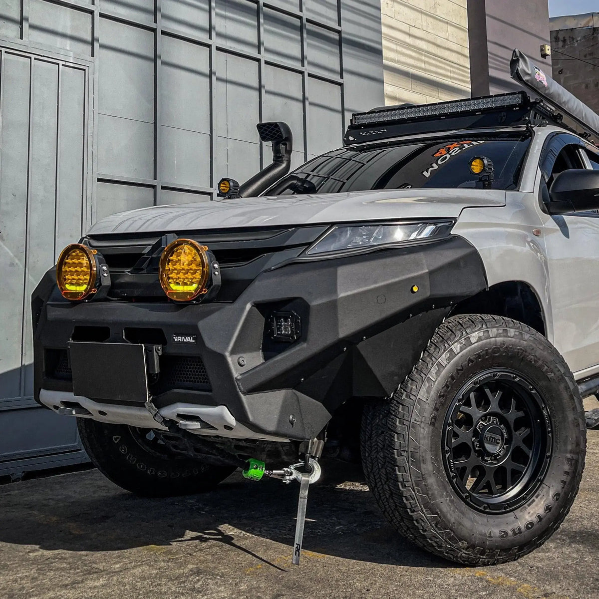 RIVAL 4X4 ALLOY FRONT BAR - MITSUBISHI TRITON MR 2019-2024
