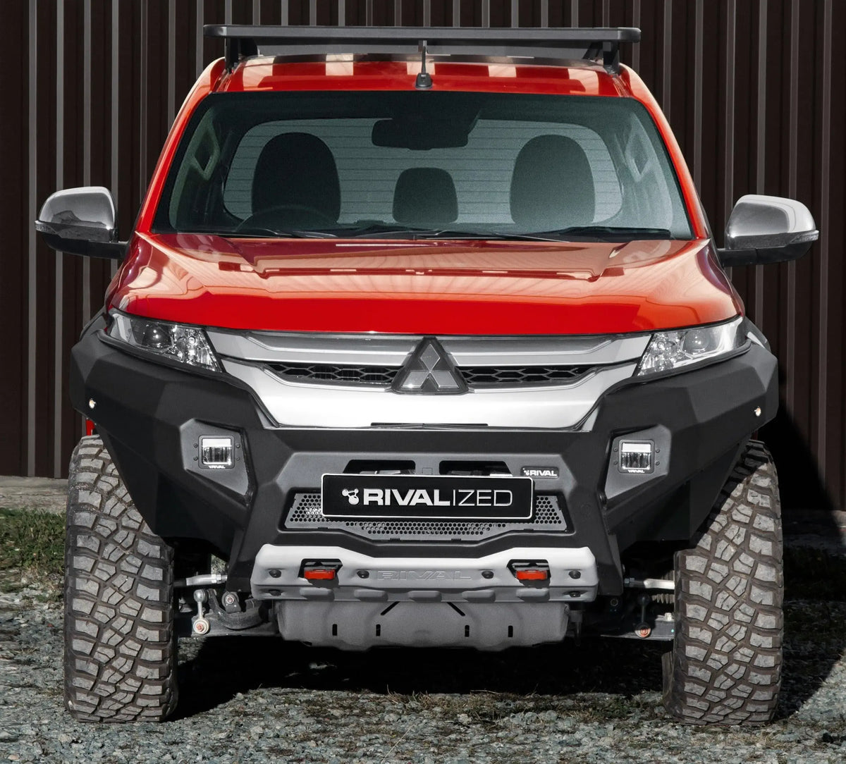 RIVAL 4X4 ALLOY FRONT BAR - MITSUBISHI TRITON MR 2019-2024