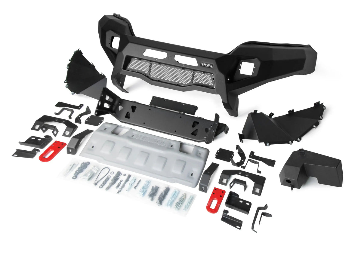 RIVAL 4X4 ALLOY FRONT BAR - MITSUBISHI TRITON MR 2019-2024
