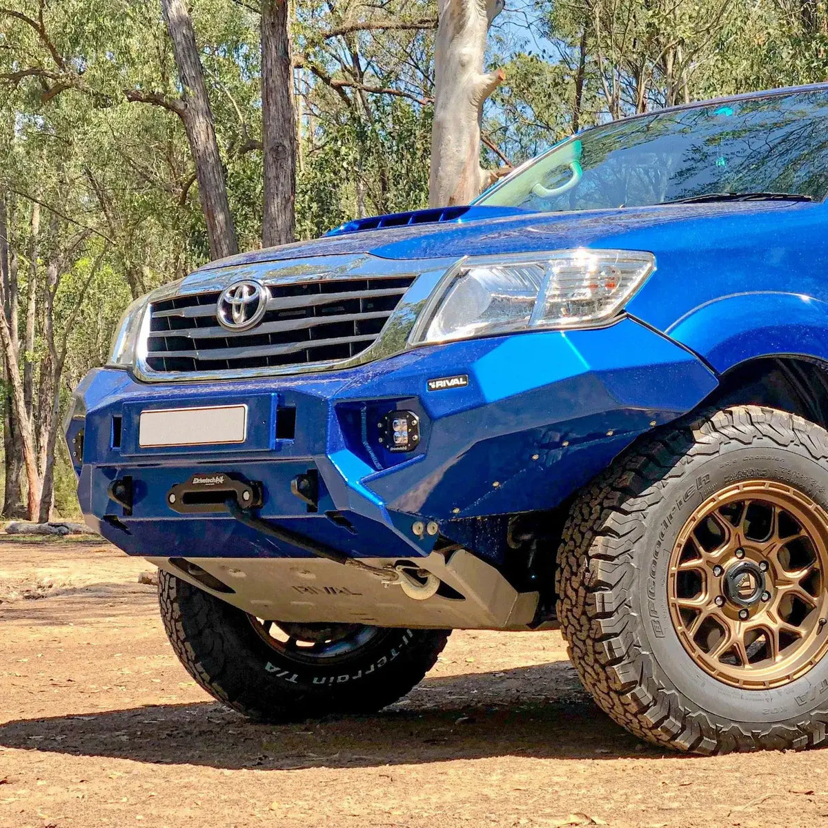 RIVAL 4X4 FRONT ALLOY BAR - TOYOTA HILUX 2011-2015