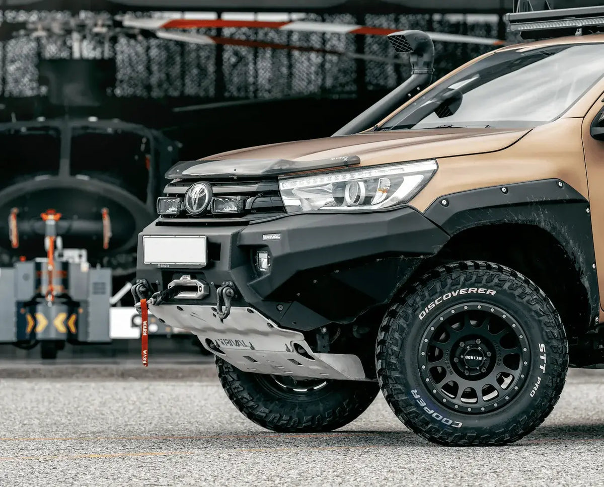 RIVAL 4X4 ALLOY FRONT BAR - TOYOTA HILUX 2015-2015