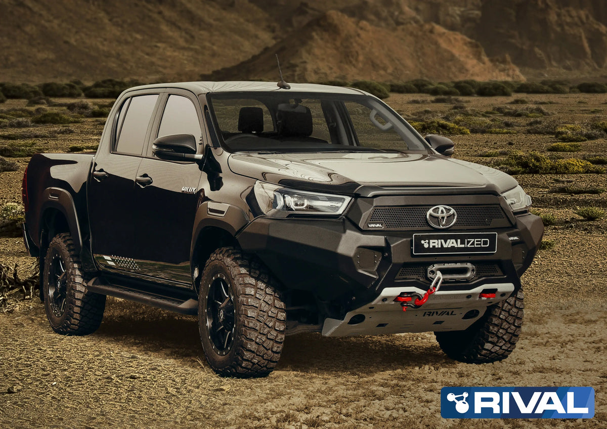 RIVAL 4X4 FRONT ALLOY BAR - TOYOTA HILUX 2022-04/2024