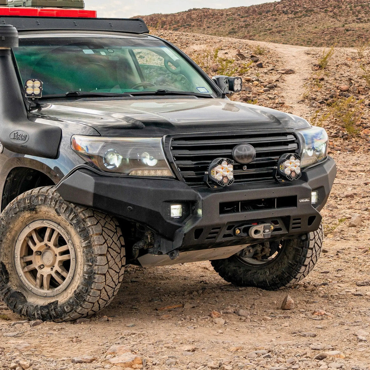RIVAL 4X4 FRONT ALLOY BAR - TOYOTA LC200 2007-2015