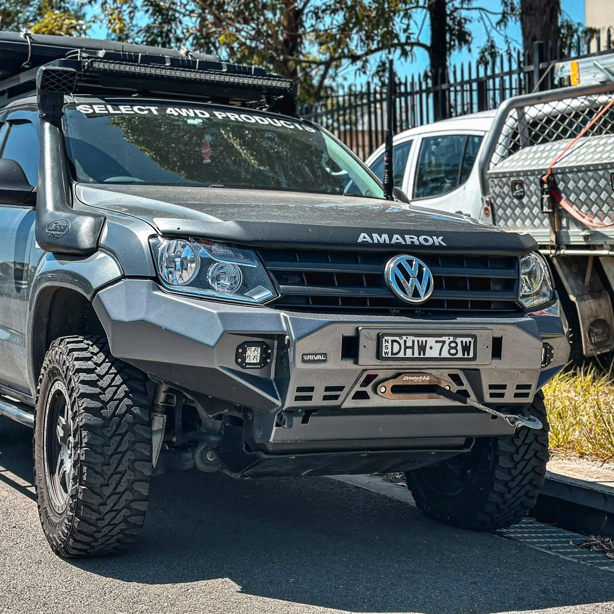RIVAL 4X4 ALLOY FRONT BAR - VW AMAROK 2010-2022