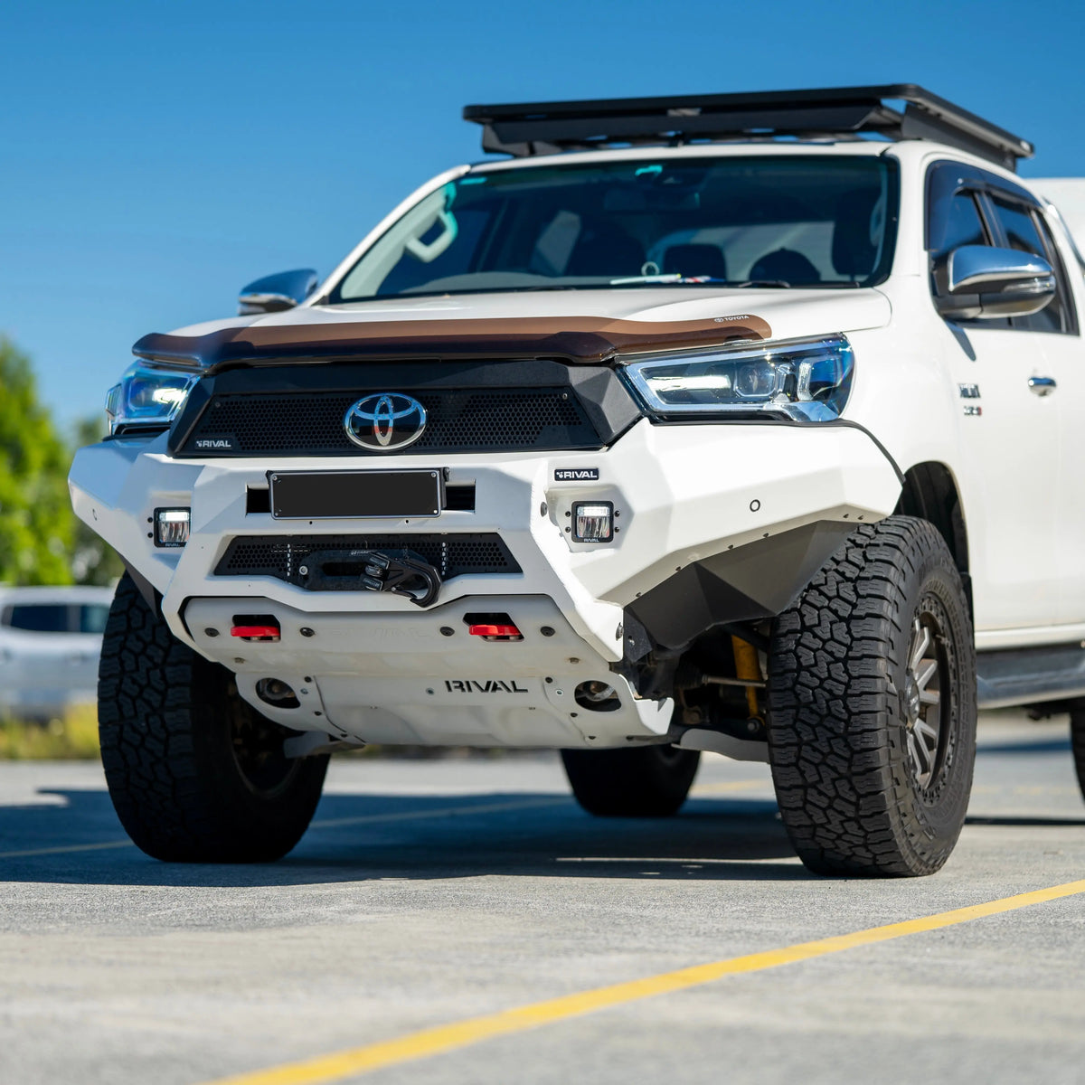 RIVAL 4X4 FRONT ALLOY BAR - TOYOTA HILUX 2022-04/2024