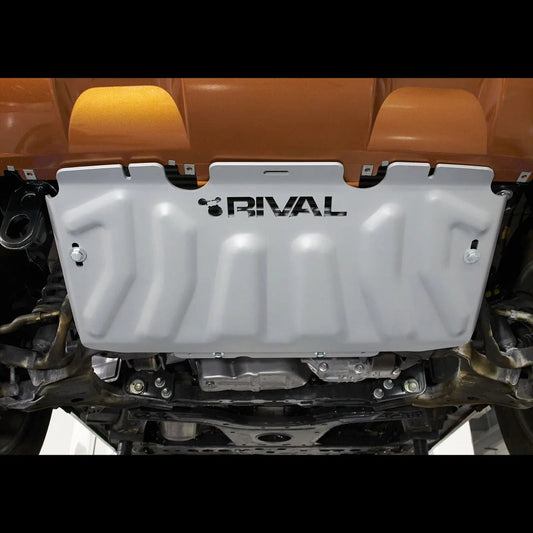 RIVAL 4X4 ALLOY RADIATOR BASH PLATE - NISSAN NAVARA D23 2015+/D40 2005-2015