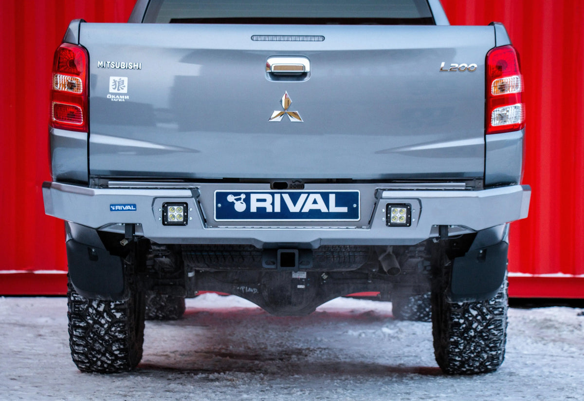 RIVAL 4X4 REAR ALLOY BAR - MITSUBISHI TRITON MQ 2015-2019