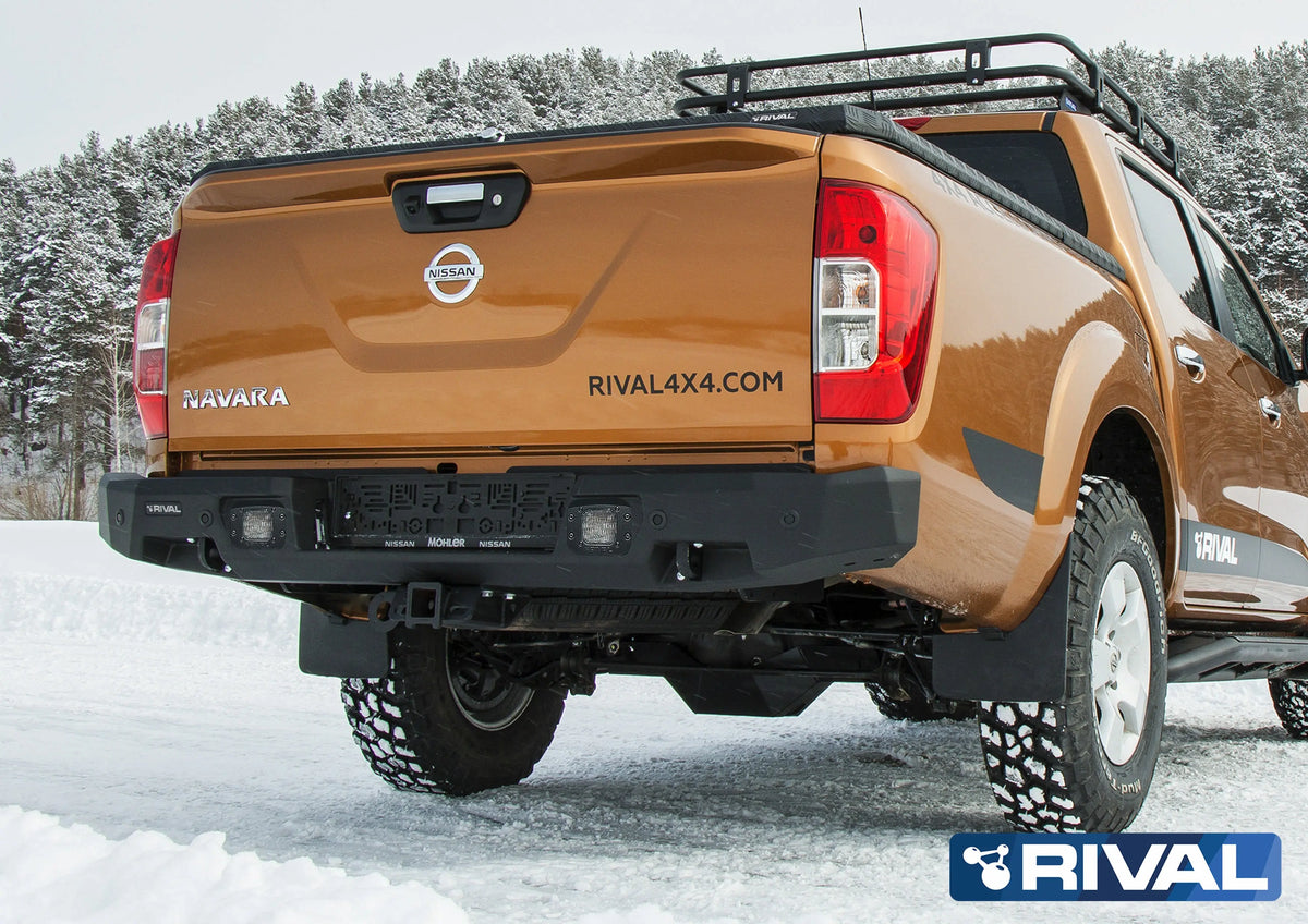 RIVAL 4X4 REAR ALLOY BAR - NISSAN NAVARA D23 2015-2019