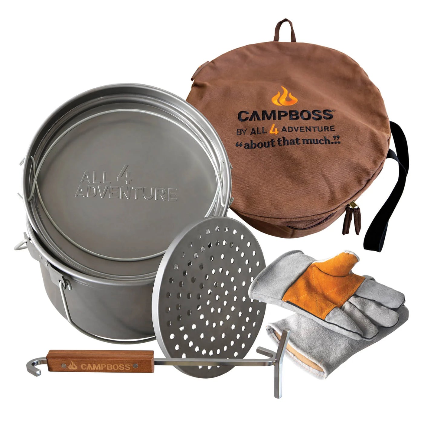 CAMPBOSS ULTIMATE CAMP COOKING BUNDLE